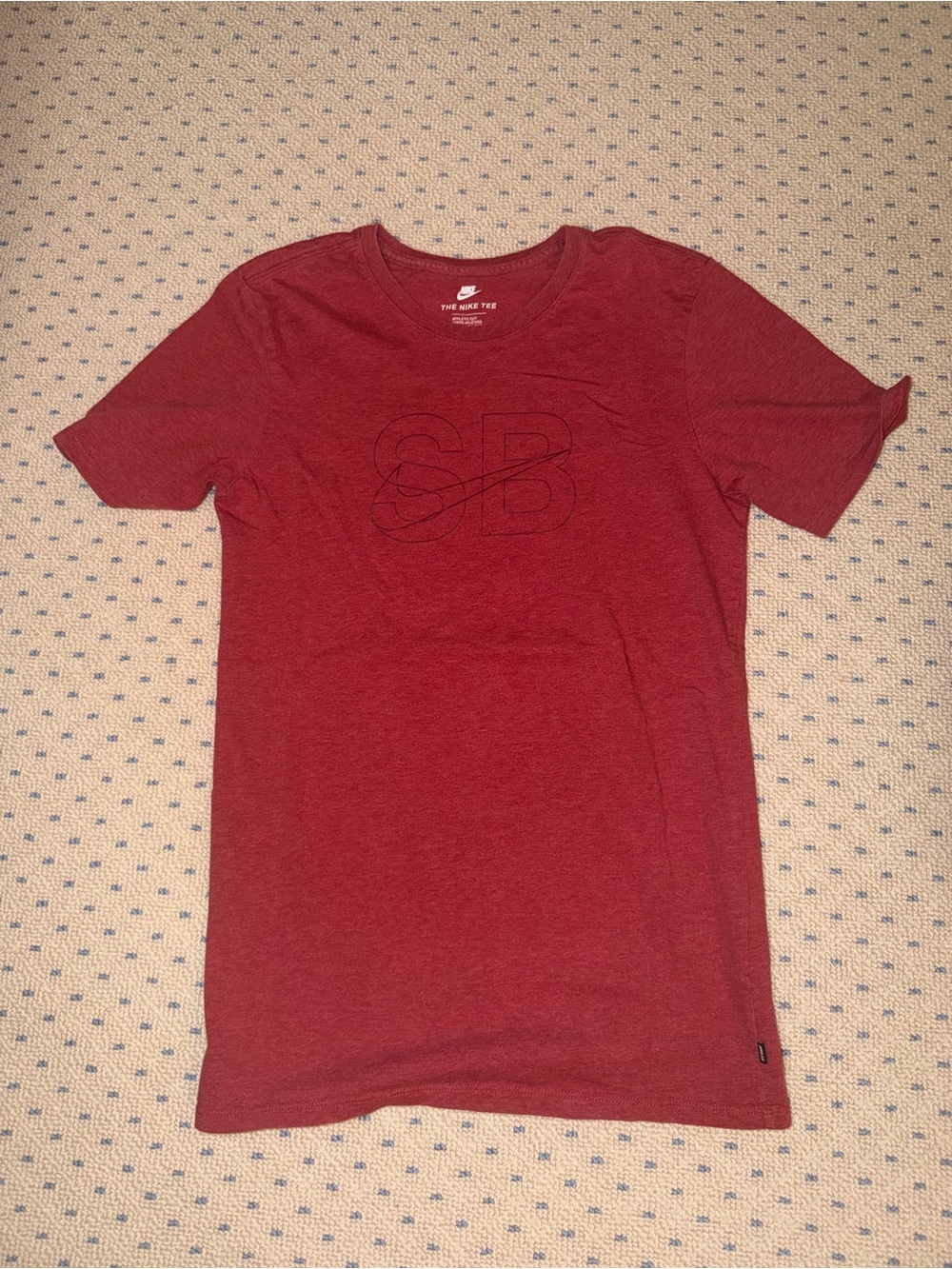 Nike SB Men’s Burgundy T-Shirt